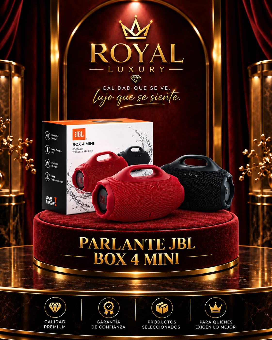 PARLANTE JBL BOOMBOX 4 MINI 1:1