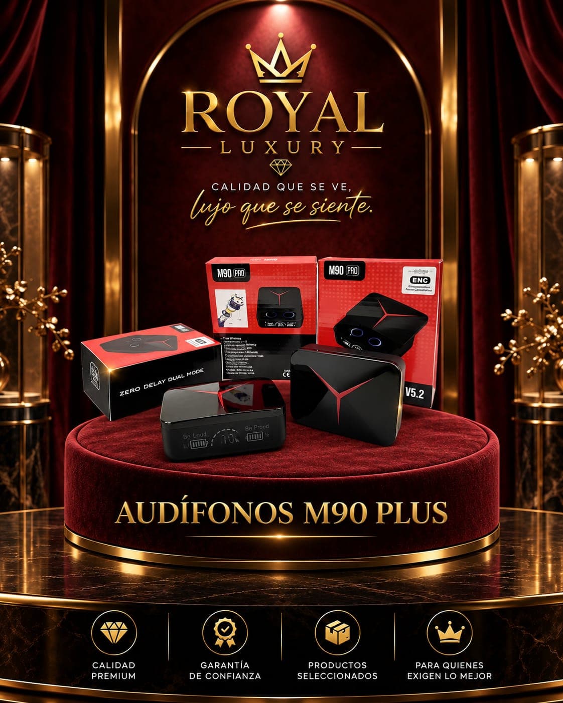AUDIFONOS M 90 PLUS