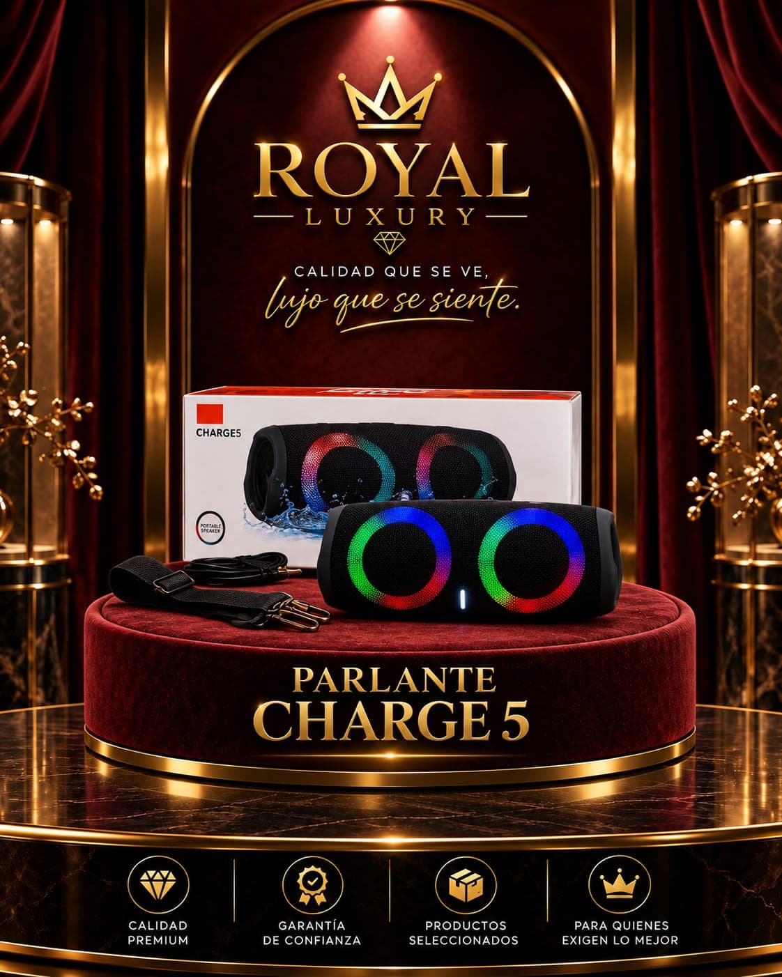 PARLANTE CHARGE 5 JBL